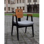 Sessel, entworfen von Marian Sigmund, 1965 für das Prokocim-Krankenhaus in Krakau, Einzigartig!