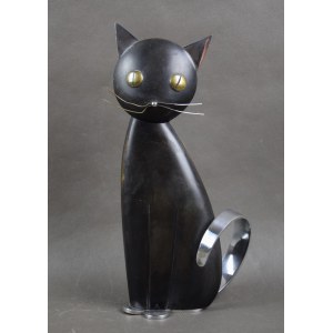 Jan Witke (1913-1992), Cat, bronze, 1930s.