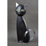 Jan Witke (1913-1992), Cat, bronze, 1930s.