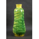 Yellow and green vase pattern 664, Circle, 1950s.