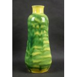 Yellow and green vase pattern 664, Circle, 1950s.