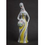 Figur 'Frau mit Korb' sogenannte Mushroom Woman, 1960er Jahre.