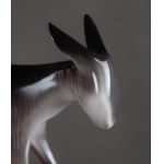 Figurine Donkey, designed by M. Naruszewicz, Ćmielów, 1960s.