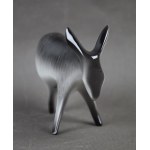 Figurine Donkey, designed by M. Naruszewicz, Ćmielów, 1960s.