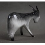 Figurine Donkey, designed by M. Naruszewicz, Ćmielów, 1960s.