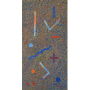 Janina KRAUPE-ŚWIDERSKA (1921-2016), Signs of opposites, 2004