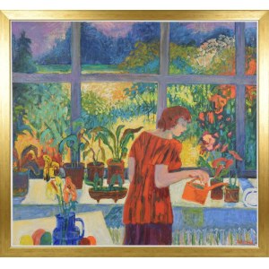 Jan SZANCENBACH (1928-1998), Fenster im Atelier, 1986