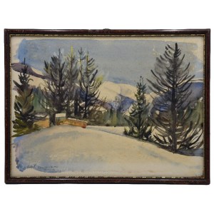 Raphael MALCZEWSKI (1892-1965), Winter View, 1931