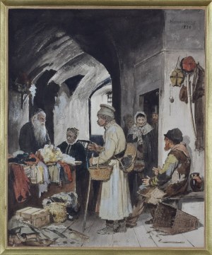 Antoni KOZAKIEWICZ (1841-1929), Handel starzyzną, 1880