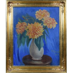 Victor I. GUTOWSKI (1894-1971), Blumen in einer Vase, 1958