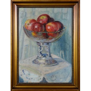 Franciszek REMBERTOWSKI, 19th / 20th century, Still life with apples