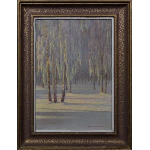 Eugeniusz NIECZUJA-URBAŃSKI (1877-1955), Wald im Winter