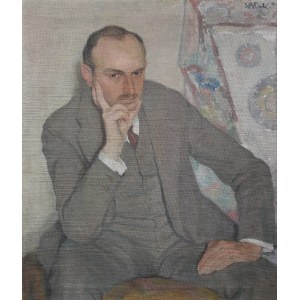Włodzimierz BŁOCKI (1885-1921), Porträt eines Mannes, 1911