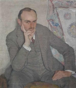 Włodzimierz BŁOCKI (1885-1921), Portret mężczyzny, 1911