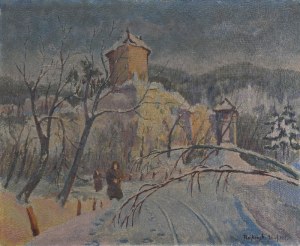 Józef ROJKOWSKI, XX w., Zimową porą, 1952