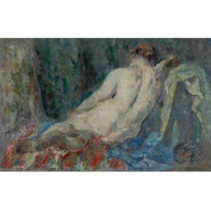 Zenon KONONOWICZ (1903-1971), Nude of a woman sitting backwards