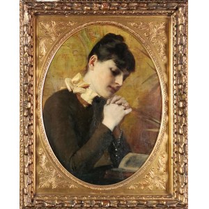 Malarz nieokreślony, XIX w., Portret kobiety
