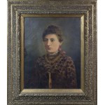 Ludwik GĘDŁEK (1847-1904), Portret kobiety - Matka artysty