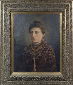 Ludwik GĘDŁEK (1847-1904), Portret kobiety - Matka artysty