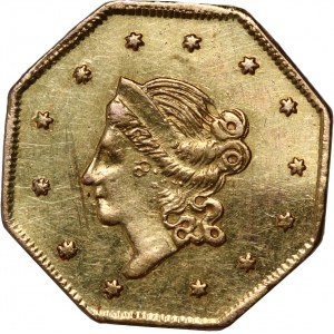 USA, 1 Dollar 1860, California Gold