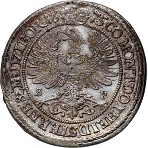 Śląsk, Księstwo Oleśnickie, Sylwiusz Fryderyk, 15 krajcarów 1675 SP, Oleśnica
