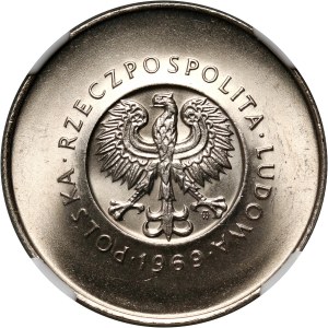 PRL, 10 złotych 1969, 25. Rocznica PRL