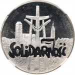 III RP, 100000 złotych 1990, Solidarność, Typ D, Oryginalny folder