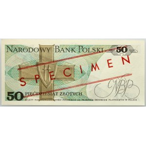 PRL, 50 złotych 1.12.1988, WZÓR, No. 0738, seria GB