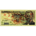 PRL, 200 złotych 1.06.1979, WZÓR, No. 0597, seria AS
