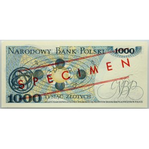 PRL, 1000 złotych 1.06.1979, WZÓR, No. 1945, seria BM