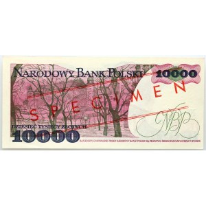 PRL, 10000 złotych 1.12.1988, WZÓR, No. 0850, seria W