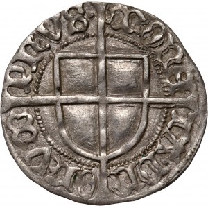 Teutonský rád, Jan von Tiefen 1489-1497, groš, Königsberg, vzácny