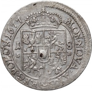 John III Sobieski, ort 1677 SB, Bydgoszcz