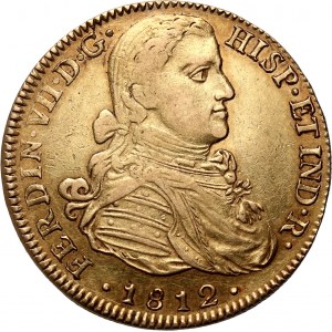 Mexico, Ferdinand VII, 8 Escudos 1812 Mo JJ, Mexico