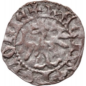 Władysław Jagiełło 1386-1434, halber Pfennig, Kraków, Ref. P