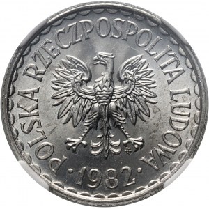 PRL, 1 złoty 1982