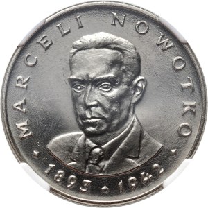 PRL, 20 zl. 1976, Marceli Nowotko, PROOFLIKE