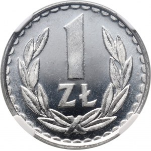 PRL, 1 zloty 1983, PROOFLIKE