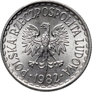 PRL, 1 złoty 1982