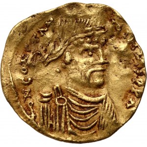 Byzantine Empire, Constans II 641-668, Tremissis, Constantinople