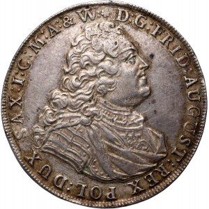 August III, talar 1736 FWôF, Drezno