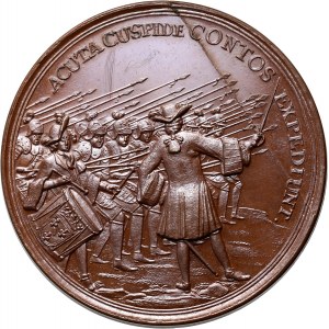 August II Mocny, medal z 1697 roku, Conti pod Królewską Górą