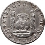 Messico, Filippo V, 8 real 1746 MF Mo, Messico