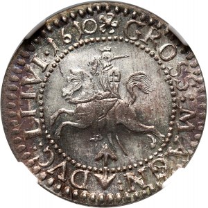 Žigmund III Vasa, penny 1610, Vilnius