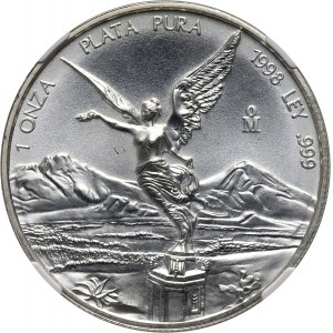 Mexico, Libertad 1998, 1 oz. Ag, RARE