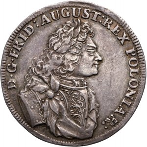 August II Mocny, 1/3 talara 1707 ILH, Drezno