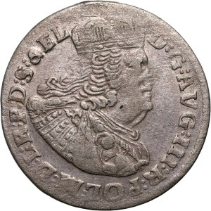 August III, sixpence 1763 ROE, Danzig