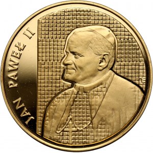 PRL, 10000 złotych 1989, Jan Paweł II, stempel lustrzany (Proof)