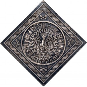II RP, 10 Zloty 1934, Warschau, Piłsudski, Clipa