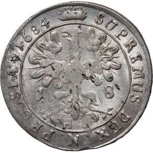 Germany, Brandenburg-Prussia, Friedrich Wilhelm, 18 Groschen 1684 HS, Königsberg